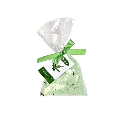 Koupelová sůl s bylinou Konopí / 100 g