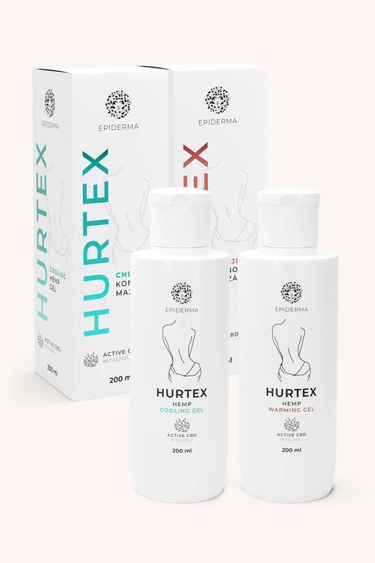 EPIDERMA Sada konopných mazání HURTEX 400 ml