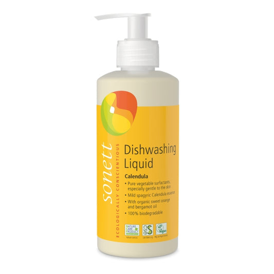 Tekutý prostředek na nádobí - měsíček 300 ml - Sonett