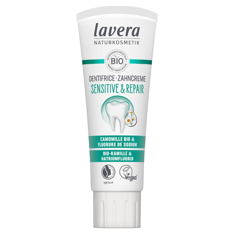 Zubní pasta - Sensitive & Repair 75ml - lavera